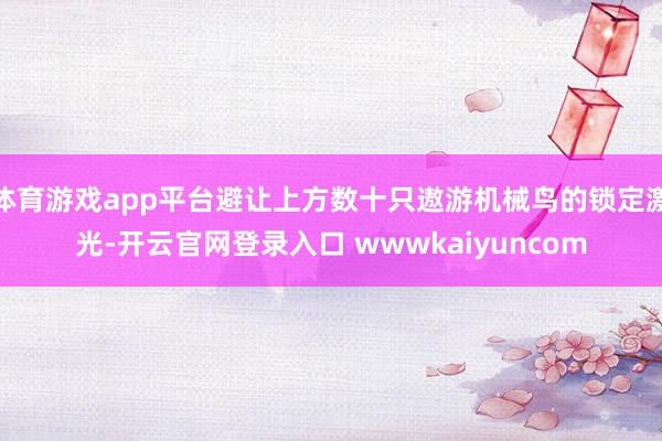 体育游戏app平台避让上方数十只遨游机械鸟的锁定激光-开云官网登录入口 wwwkaiyuncom